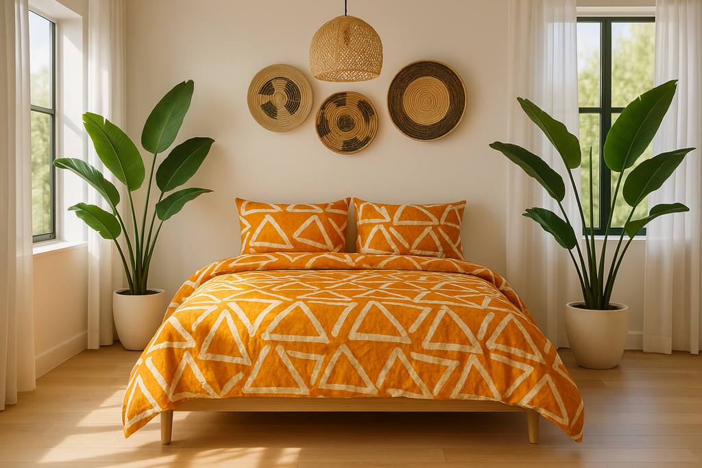 Adire Duvet Cover + Pillow Sham Set