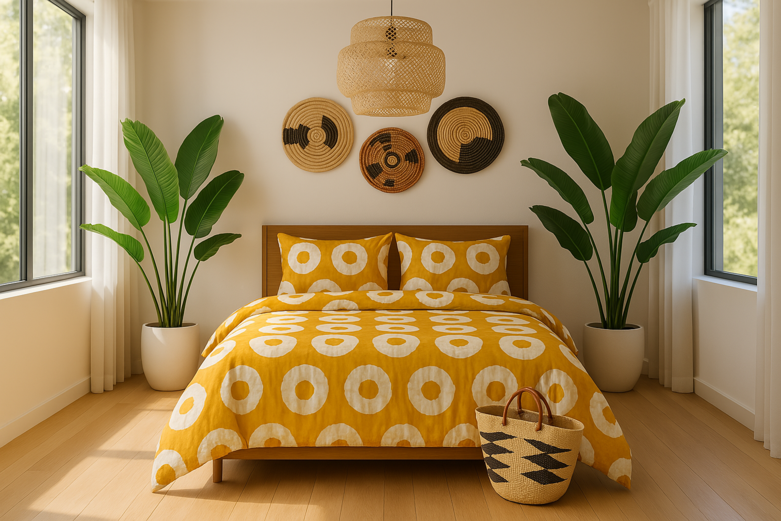 Adire Duvet Cover + Pillow Sham Set